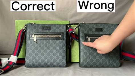 gucci messenger bag fake vs real|genuine gucci messenger bags.